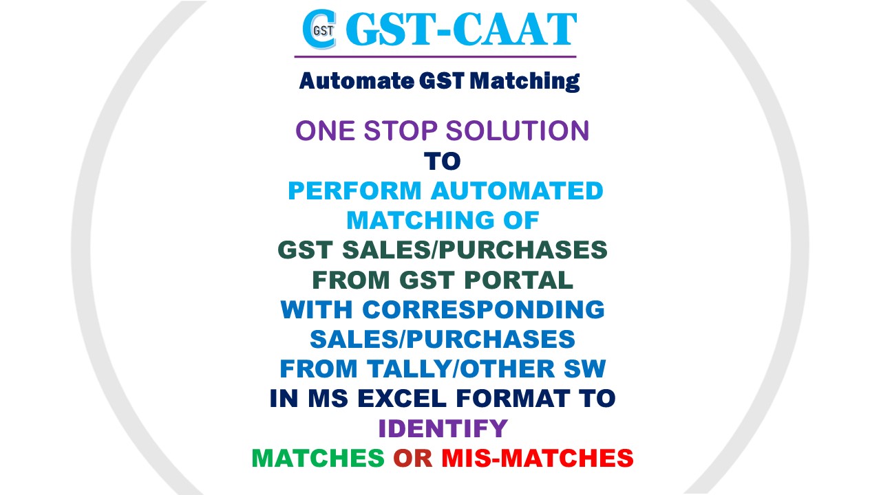 Why to use GST-CAAT?