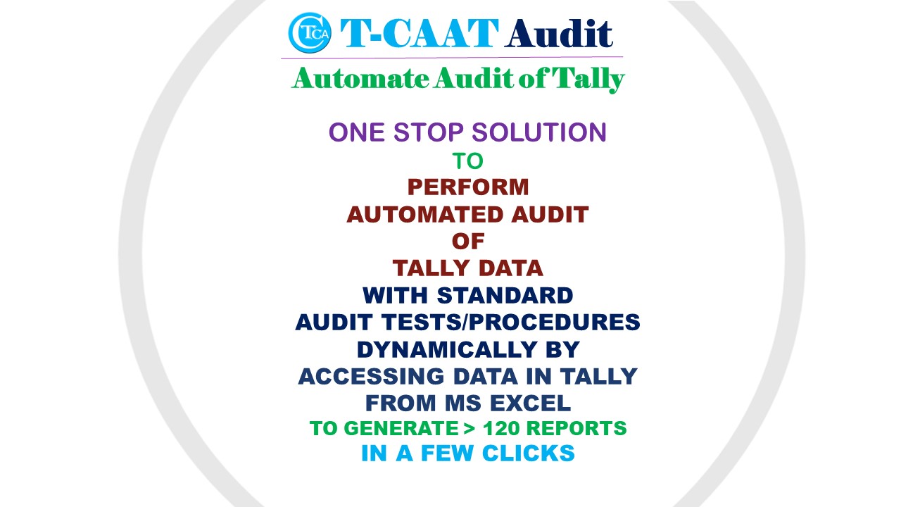 Why use T-CAAT Audit