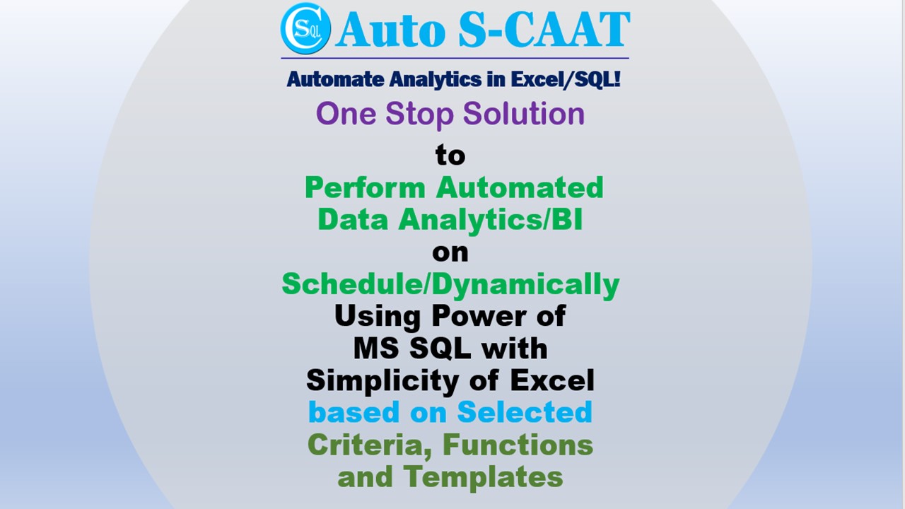 Why use Auto SCAAT 1