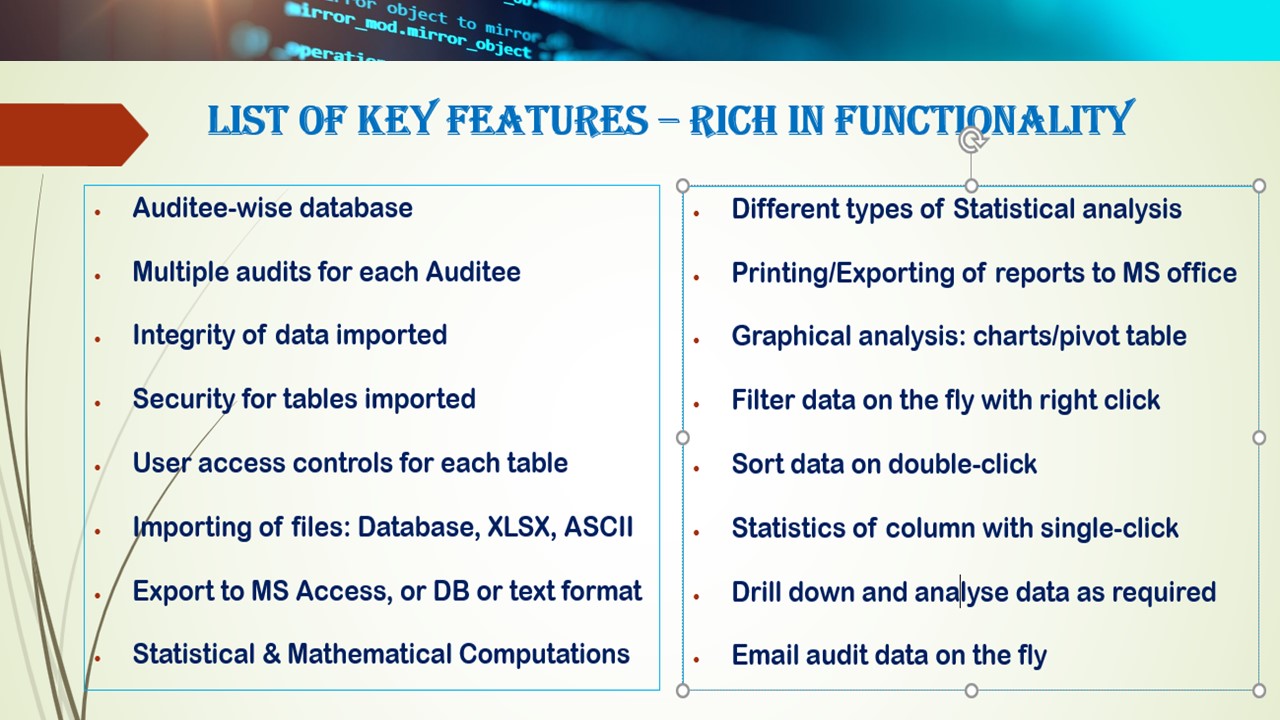 Key Features 2